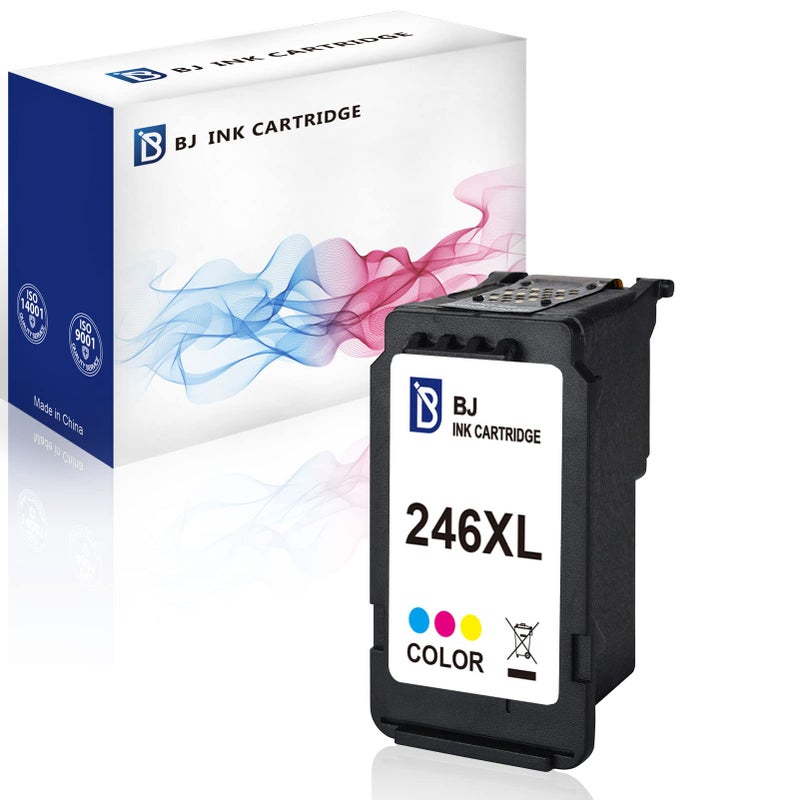 BJ Ink Cartridge Replacement for Canon 246XL CL 246 XL Compatible with Canon PIXMA iP2820 MG2420 MG2520 2920 MG2922 MG2924 MX492 MX490 Printer(1 Color) - Image 1